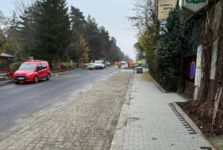 Rekonstrukce Černokostelecké míří do finále: Křižovatka u nemocnice se otevírá